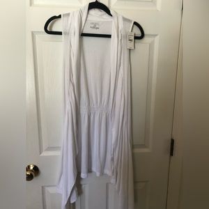 Lane Bryant white vest